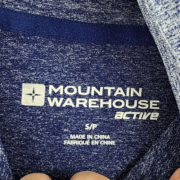 Mountain Warehouse Active S Blue Hooded Pullover Sweatshirt Women's 24CT - Picture 4 of 7